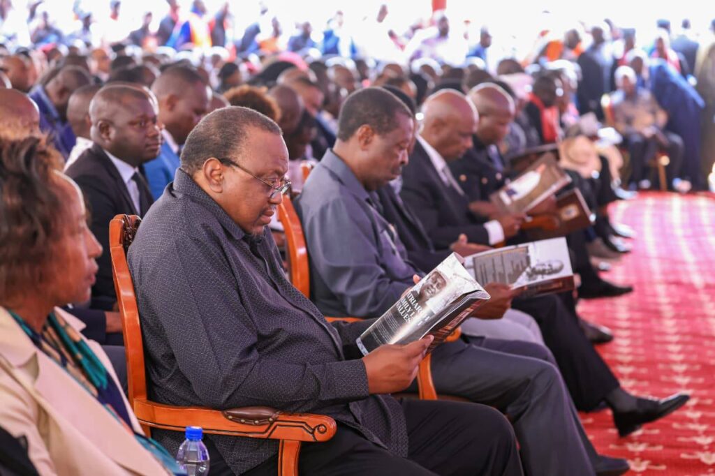 Former President Uhuru Kenyatta. Courtesy: Office of the 4th President (Social Media)