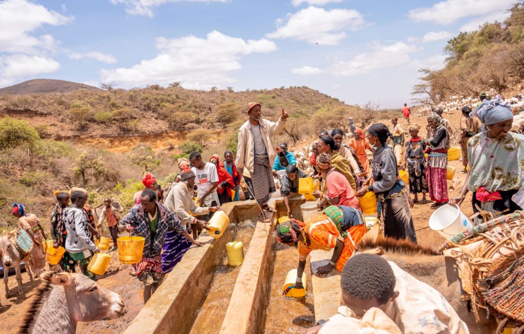 North Eastern Kenya Drought 2025: Crisis in Garissa, Wajir & Mandera A family braves the harsh reality of water scarcity, highlighting the urgent need for solutions amid the ongoing drought. Courtesy: WHO