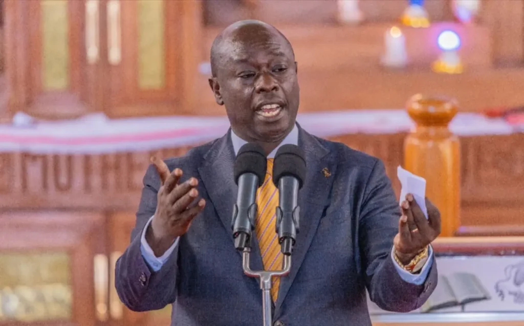 Former DP Gachagua. Photo courtesy.