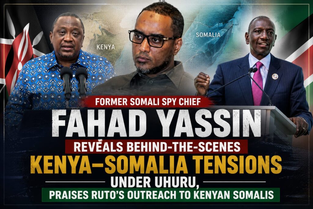 Former Somali Spy Chief Fahad Yassin Reveals Behind-the-Scenes Kenya–Somalia Tensions Under Uhuru, Praises Ruto’s Outreach to Kenyan Somalis WhatsApp Image 2026 05 18 at 7.13.12 AM