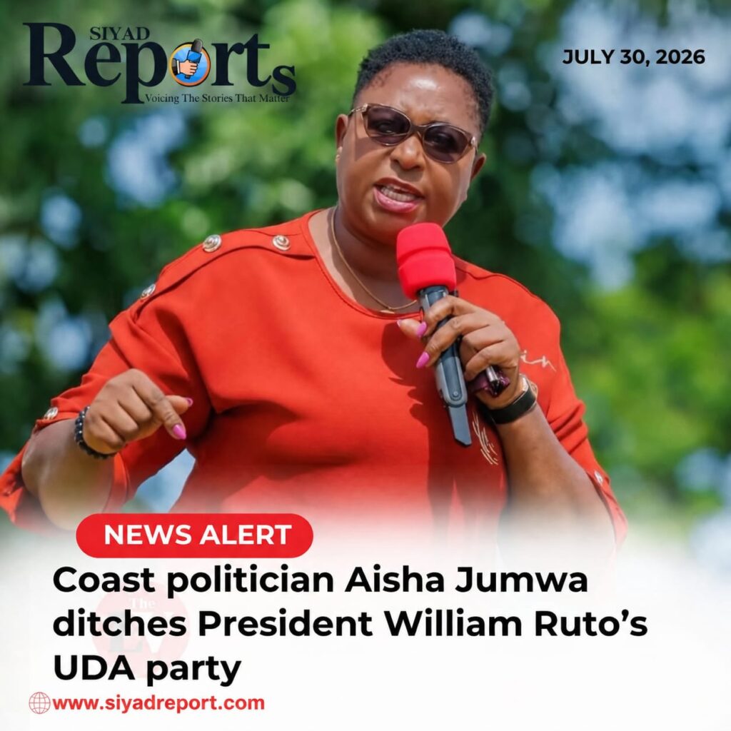 Huge Blow to UDA as Former CS Aisha Jumwa Quits Party, Joins Linda Mwananchi Movement IMG 20260730 WA0005