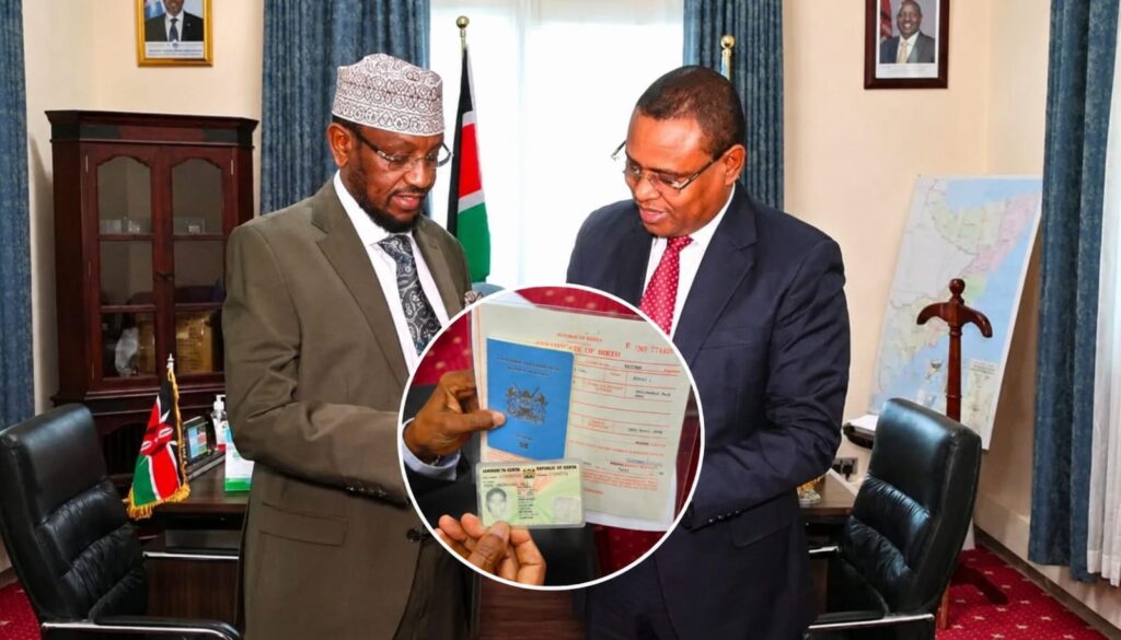 Somalia’s Deputy Prime Minister Surrenders Kenyan Citizenship as Villa Somalia Enforces Loyalty Test for Cabinet IMG 20260804 WA0001