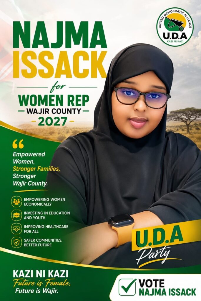 INSIDE NAJMA ISSACK’S POLITICAL AMBITIONS, THE YOUTHFUL LEADERSHIP BID AND THE BATTLE FOR WOMAN REPRESENTATIVE WhatsApp Image 2026 10 26 at 10.31.17 AM
